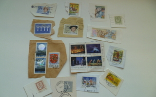 Kotimaisia kulkeneita postimerkkejä