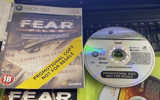 F.E.A.R ja F.E.A.R. Files Xbox 360