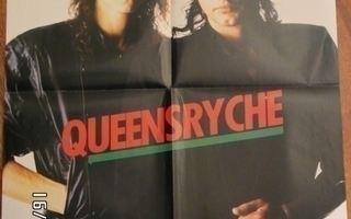 Queensryche – MegaStar-lehden juliste 1986