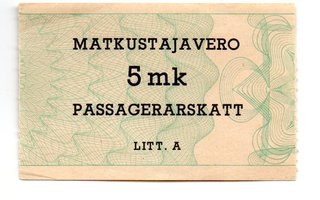 Matkustajaverolipuke