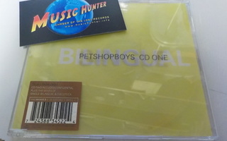PET SHOP BOYS - SINGLE CD ONE CDS