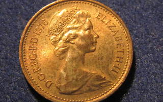 1 new penny 1976 Iso-Britannia-Great Britain