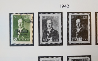 1942 Itä-Karjala Suomi postimerkki 1 kpl