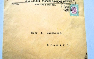1928 Turku Julius Corander liikekuori