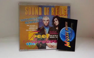 SOUND OF R.E.L.S. - FEEL THE GROOVE UUSI CDS