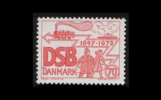 Tanska 523 ** Kaupunkirautatiet 125v (1972)