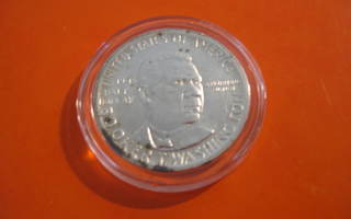 USA half dollar hopeaa - 1946