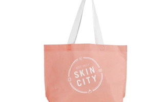 Pinkki Skincity Skincare Celebration Bag kestokassi