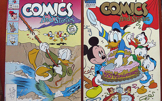 Walt Disney's Comics and stories 7 kpl (väliltä 548-585)