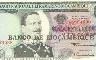 Mocambiq 50 escudoa 1970