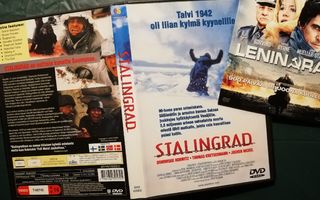 Stalingrad (1993) DVD + Leningrad (2009) leffapokkari DVD
