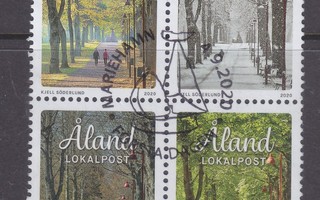 Åland 2020 nelilö ep. leimalla