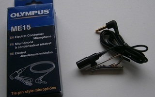 Solmiomikrofoni Olympus ME15, uusi, pakkauksessa