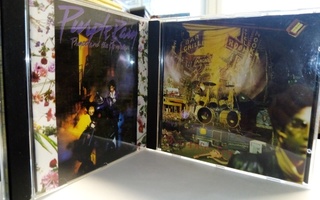 2 kpl CD PRINCE : Purple Rain &  Sign'o' THE Times