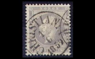 Norja 3 o Oscar I 3 sk Christiania 1.6.1859 (1857)