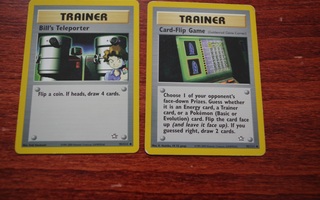 Bill´s Teleporter 91+Card-Flip-Game 92/111, Neo Genesis 2000
