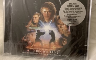 WILLIAMS - STAR WARS EPISODE III REVENGE  CD+DVD (MUOVEISSSA