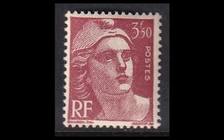 Ranska 793 ** Marianne 3.50 Fr (1947)