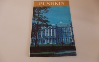 Vintage esite Pushkinin kaupungista, Venäjältä