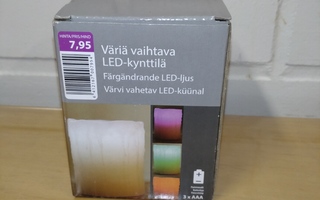 Led kynttilä, väriä vaihtava