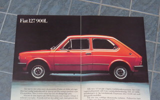 1978 Fiat 127 esite - KUIN UUSI - 16 sivua