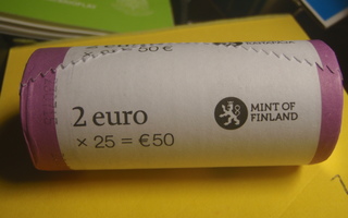 SUOMI 2015 EU-lippu 2 € juhlaraharulla