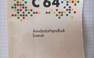 Commodore 64 Användarhandbok Svensk