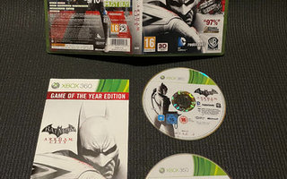 Batman Arkham City Game of the Year Edition XBOX 360 CiB