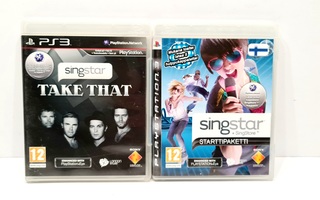 PS3 - Singstar Starttipaketti + Take That