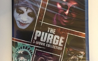 Puhdistuksen yö - The Purge 1-5 Collection (Blu Ray) UUSI