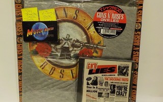 GUNS N ROSES - G N' R LIES UUSI RARE JAPAN CD + T-SHIRT BOX