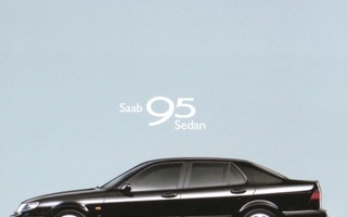 2000 Saab 9-5 Sedan esite - KUIN UUSI -  venäjä