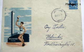 1952 Honkavaara rivil + Joensuu kisakuori 28.6.52
