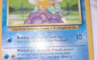 Squirtle 63/102 - Base set 1