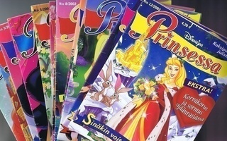 Prinsessa lehti valikoima (vuosikerrat 2002, 2003, 2004)
