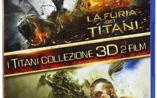 Titaanien taistelu & Titaanien raivo (Blu-ray 3D+2D) *UUSI*