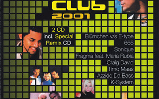 Kokoelma • Dance Club 2001 Tupla CD