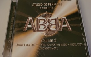 A Tribute to ABBA Vol 2 Performed by Studio 99 CD