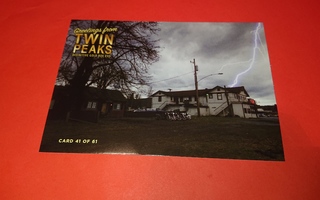 Twin Peaks keräilykortti numero 41