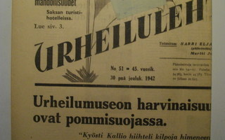 Suomen Urheilulehti Nro 51/1942 (29.2)