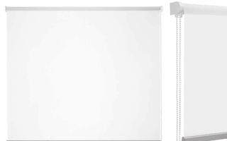 Rullaverhot Valkoinen Kangas Muovinen 120 x 180 