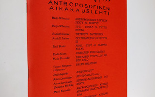 Kynnys 3/1977 : antroposofinen aikakauslehti