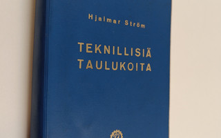 Hjalmar Ström : Teknillisiä taulukoita
