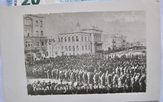 VANHA Valokuva Tampere Punaiset Vangit Punavangit 1918