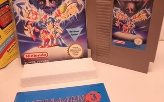 Mega Man 3 Nes peli cib