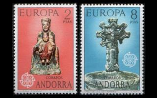 Andorra Sp 88-9 ** Europa (1974)