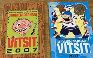 Suomen parhaat vitsit 2007 ja 2017