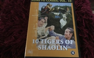10 TIGERS OF SHAOLIN  *DVD* R0