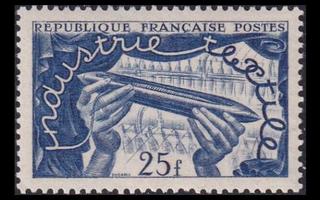 Ranska 899 ** Tekstiilinäyttely (1951)