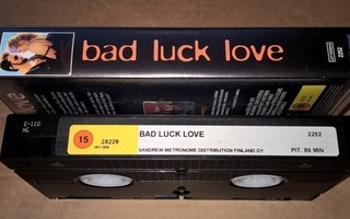 BAD LUCK LOVE 2000 VHS SUOMI DRAAMA